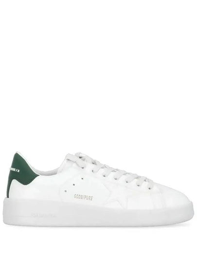 Leather Back Contrast Patch Low Top Sneakers White - GOLDEN GOOSE - BALAAN 2