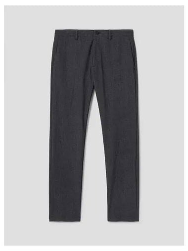 Men s Precision Herringbone Jain Pants Trousers Melange Domestic Product - THEORY - BALAAN 1