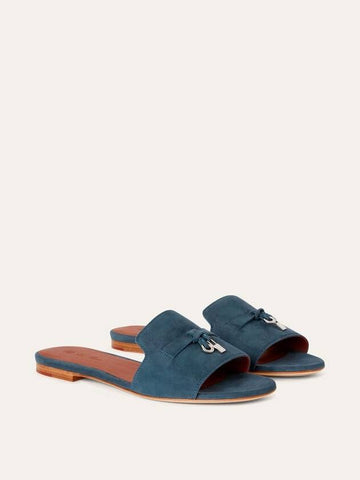 Summer Charms Sandals Slippers Jeans FAI6407 WF02 - LORO PIANA - BALAAN 1