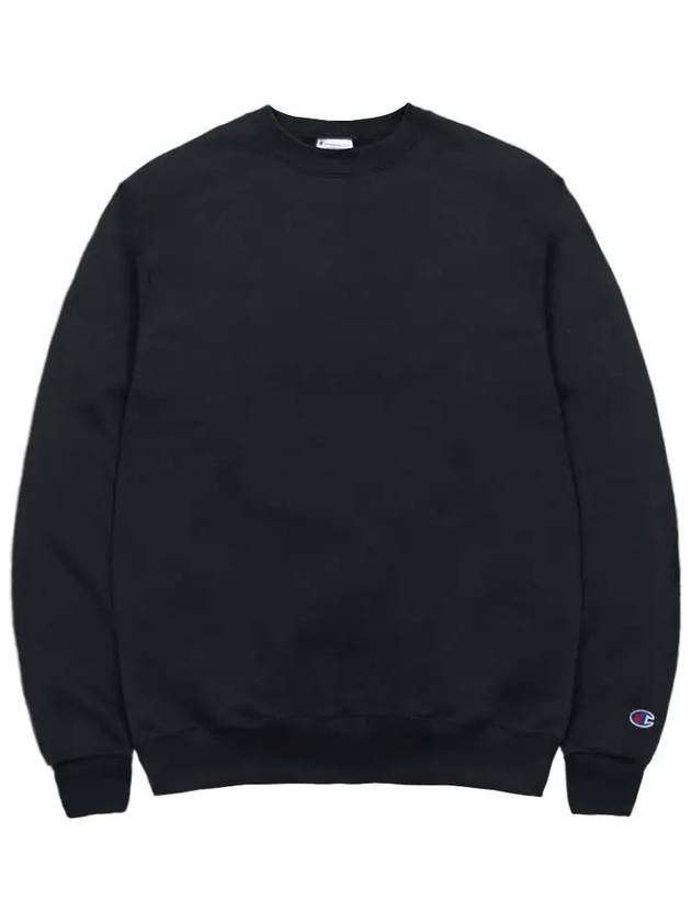 Powerblend Fleece Crew Neck Sweatshirt S600 Black - CHAMPION - BALAAN 1