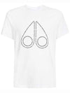 Gerrard Short Sleeve T-Shirt White - MOOSE KNUCKLES - BALAAN 1