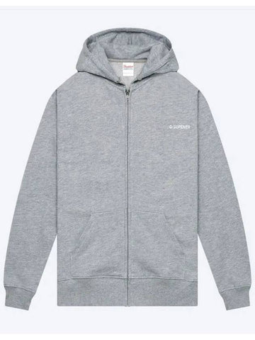 Kentis basic hooded zip up gray - SUPENER - BALAAN 1