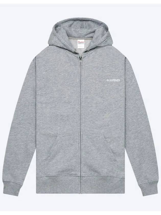 Kentis basic hooded zip up gray - SUPENER - BALAAN 3