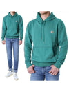 Fox Head Patch Regular Hoodie Pine Green - MAISON KITSUNE - BALAAN 2