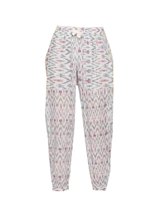 Women's Raggan Crop Pants Ecru - ISABEL MARANT - BALAAN.