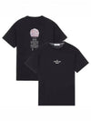 Men's Archivio Logo Short Sleeve T-Shirt Black - STONE ISLAND - BALAAN 2