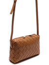 Intrecciato Mini Cross Bag Brown - BOTTEGA VENETA - BALAAN 4