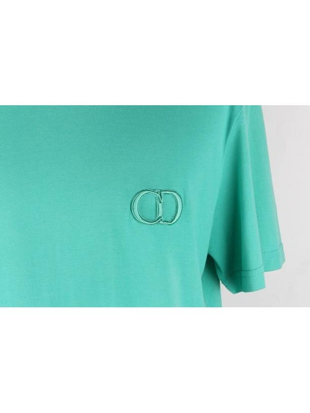 CD Logo Icon Short Sleeve T Shirt Green XL 105 - DIOR - BALAAN 3