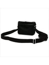 Re-Nylon Saffiano Leather Cross Bag Black - PRADA - BALAAN 7