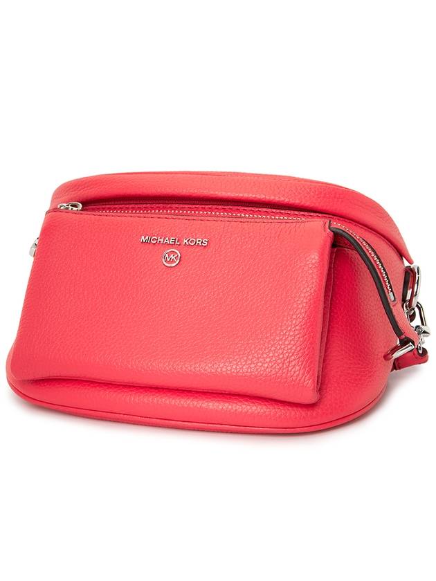 Slater Medium Pebbled Leather Sling Bag Pink - MICHAEL KORS - BALAAN 6