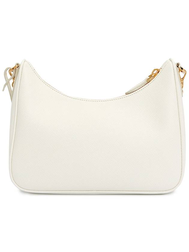 Re-Edition 2005 Saffiano Leather Shoulder Bag White - PRADA - BALAAN 5