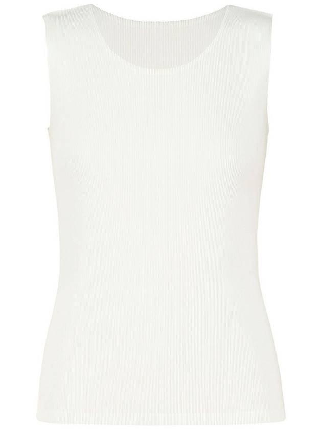 Pleats Please Mist Round Tank Top - ISSEY MIYAKE - BALAAN 1