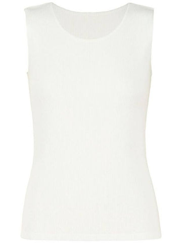 Pleats Please Mist Round Tank Top - ISSEY MIYAKE - BALAAN 1