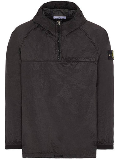 Men's Waffen Patch Metal Nylon Anorak Black - STONE ISLAND - BALAAN 2