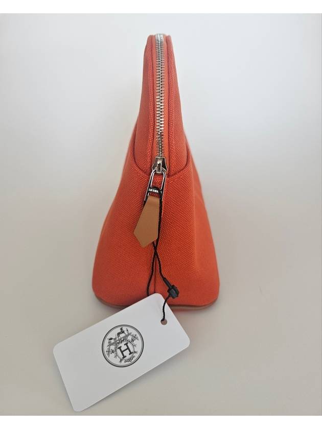 Logo Bolide Medium Pouch Bag Orange - HERMES - BALAAN 5