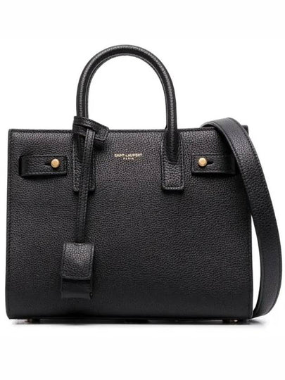 Sac De Jour Tote Bag Black - SAINT LAURENT - BALAAN 2