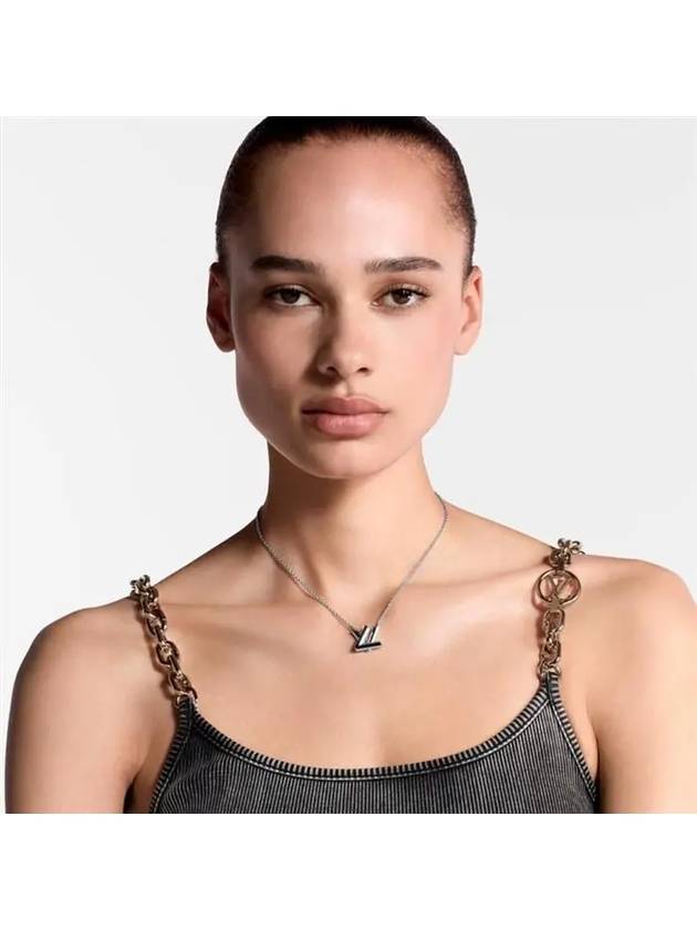 GO 14 Necklace Silver - LOUIS VUITTON - BALAAN 5