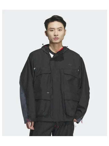 adidas x ORDINARY PEOPLE jacket black JN5825 - ADIDAS - BALAAN 1