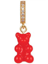 Nostalgia Bear Fave Connector Pendant Sangria - CRYSTAL HAZE - BALAAN.