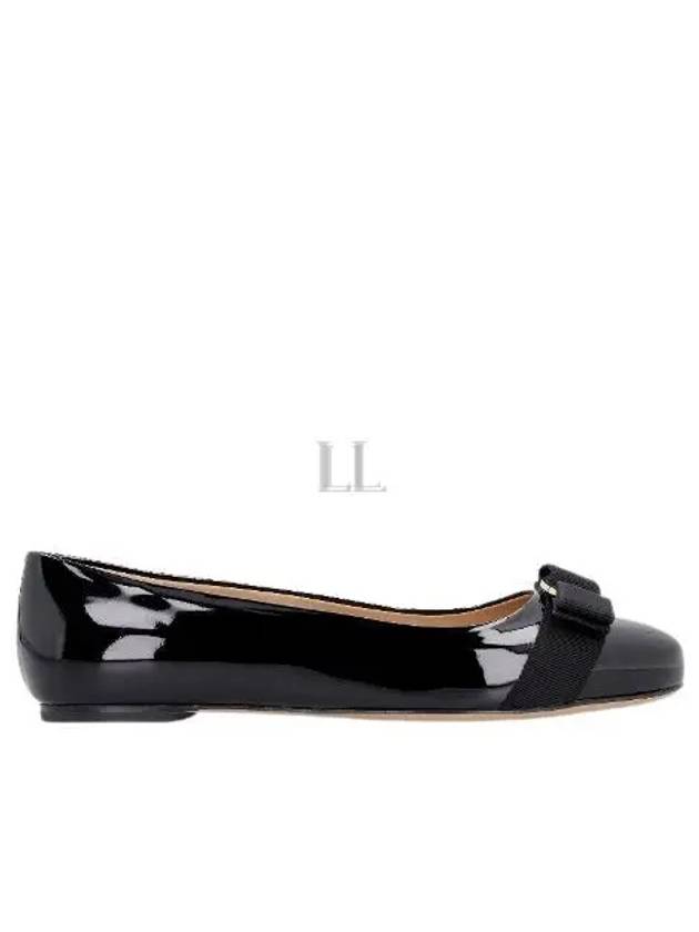 Women’s Varina Bellet Flats Black - SALVATORE FERRAGAMO - BALAAN 2