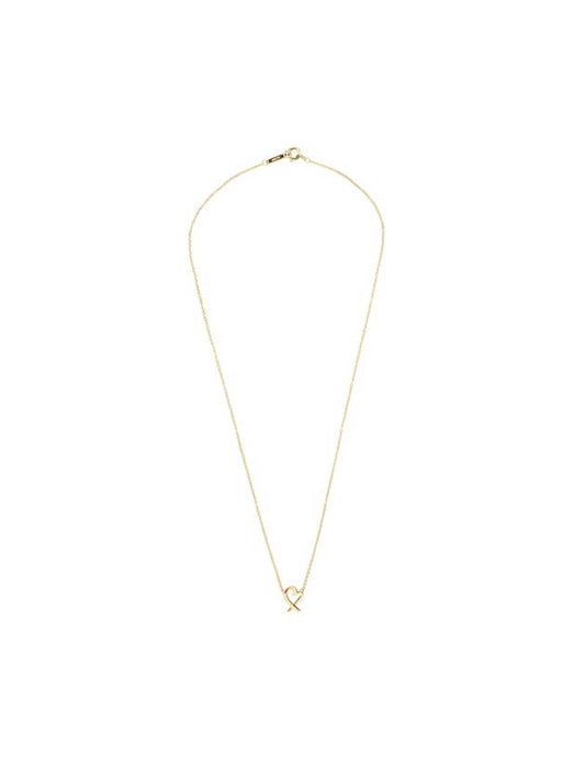 Paloma Picasso Loving Heart Pendant Necklace Gold - TIFFANY & CO. - BALAAN.