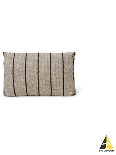 Wonderum Clean Cushion Pasadena Sand Black - FERM LIVING - BALAAN 1