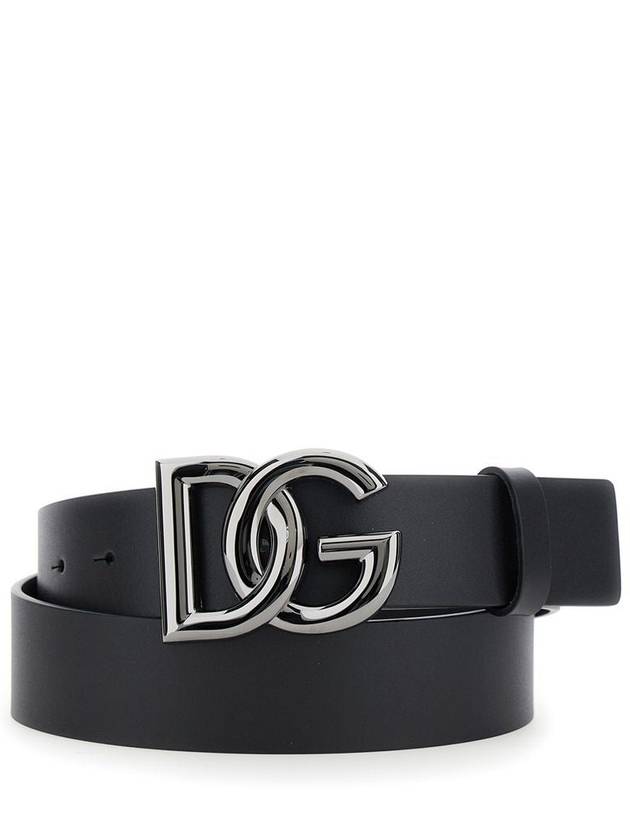 DG Hardware Belt Black Silver - DOLCE&GABBANA - BALAAN 4