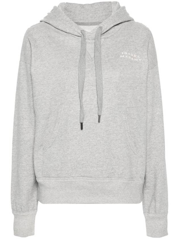 logo embroidery hoodie SW0102FAA2M41I - ISABEL MARANT - BALAAN 1