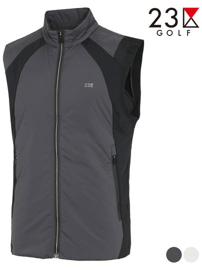 Golf color matching zip-up vest EL3MJV005 - 23KU - BALAAN 2