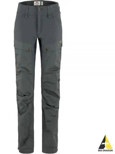 Women's Keb Trousers Curved Basalt - FJALL RAVEN - BALAAN 2