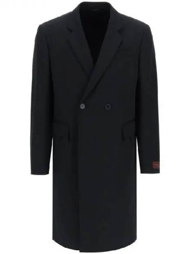 Sleeve Logo Label Classic Double Coat 271641 - RAF SIMONS - BALAAN 1