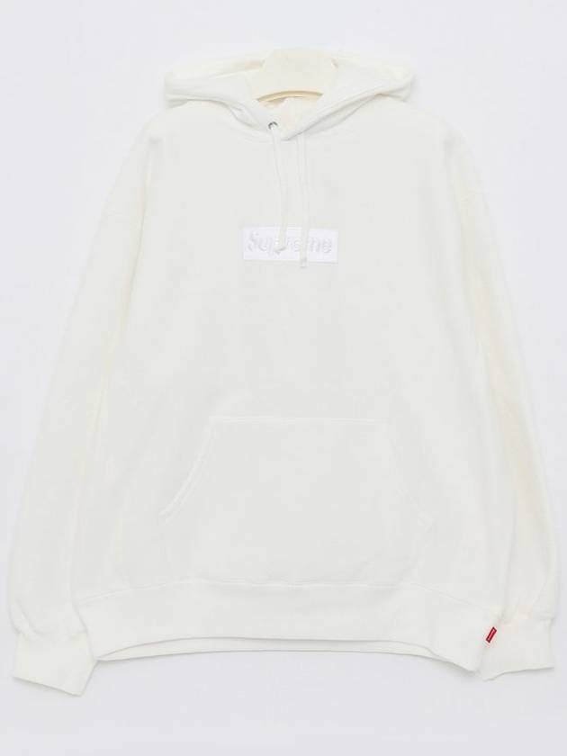 FW23SW56 WHITE box logo hoodie - SUPREME - BALAAN 1