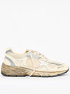 Dad Star Nappa Nylon Low Top Sneakers Beige - GOLDEN GOOSE - BALAAN 4