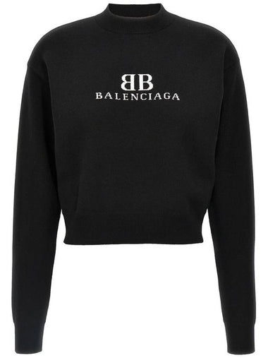 Balenciaga Logo Sweater - BALENCIAGA - BALAAN 1