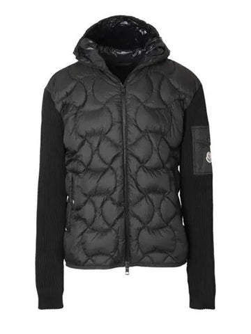 Padded hood men black 233516 - MONCLER - BALAAN 1