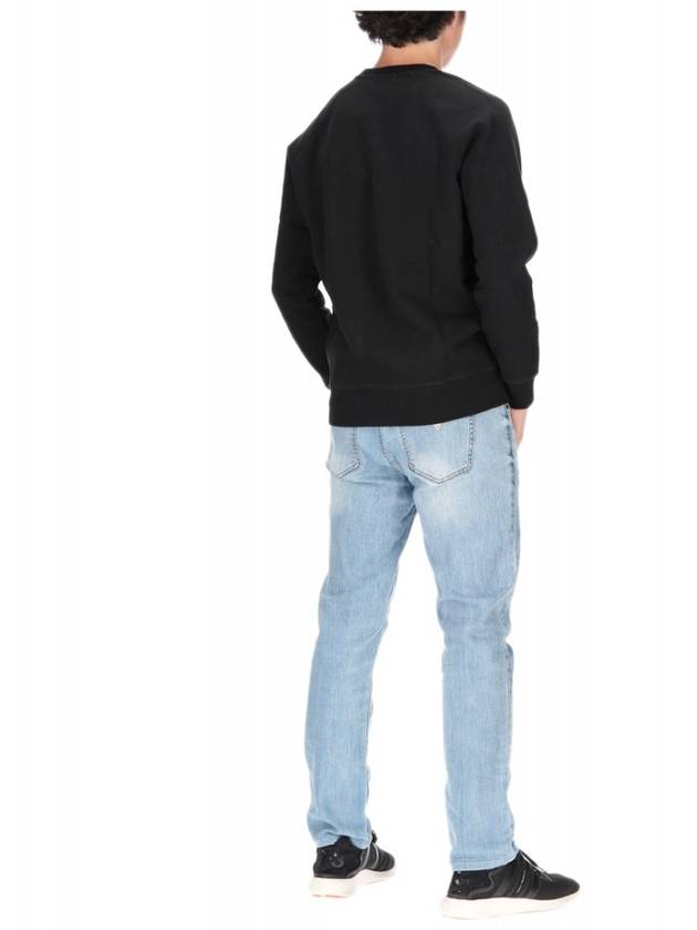 Dressed Fox Patch Classic Sweatshirt Black - MAISON KITSUNE - BALAAN 5