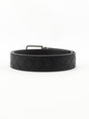 Intrecciato Reversible Leather Belt Black - BOTTEGA VENETA - BALAAN 5