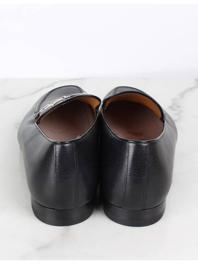 Horsebit leather loafer black 9 280 - GUCCI - BALAAN 4