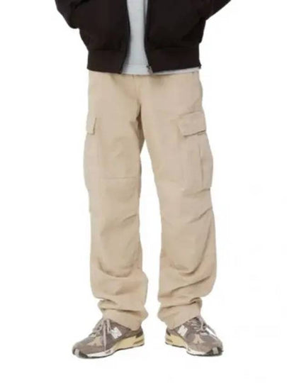 Moraga Twill Regular Cargo Straight Pants Beige - CARHARTT WIP - BALAAN 2