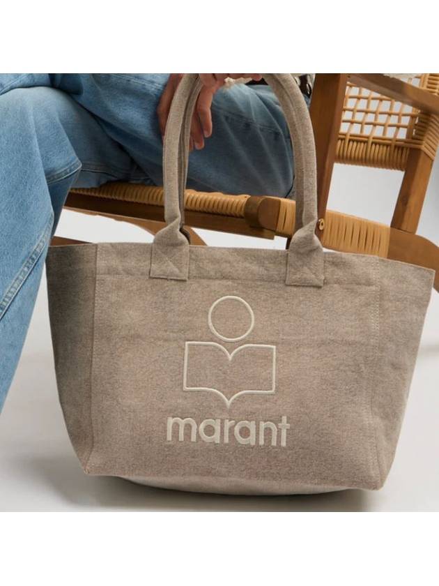 Yanky Zipper Eco Bag Tote Beige - ISABEL MARANT - BALAAN 7