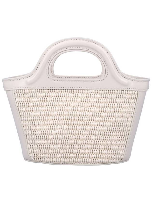 Rattan Micro Tropicalia Cross Bag White - MARNI - BALAAN 5