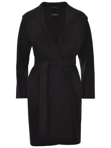 MESSI Wool Coat Black 2390160339 013 - MAX MARA - BALAAN 1