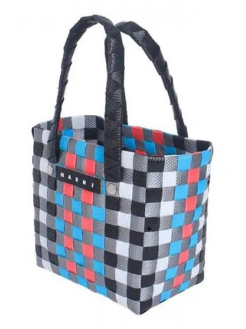 Multicolor Woven Micro Tote Bag Multi M00178 M00IW 0MC31 1120525 - MARNI - BALAAN 1