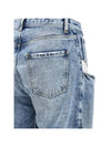 Five Pocket Straight Jeans Blue - MAISON MARGIELA - BALAAN 5