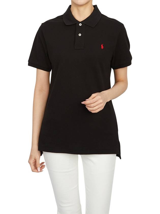 Kids Polo Shirt 323547926001 BLACK - POLO RALPH LAUREN - BALAAN 6