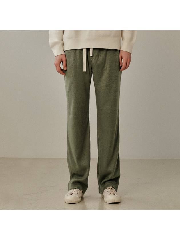 Angora Banding Track Pants Light Green - WHITE PROJECT - BALAAN 3