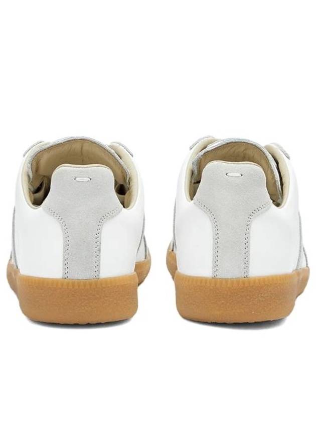 Replica Calfskin Low Top Sneakers White - MAISON MARGIELA - BALAAN 4