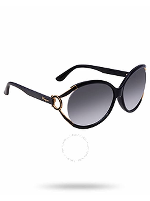 Eyewear Round Sunglasses Black - SALVATORE FERRAGAMO - BALAAN 2