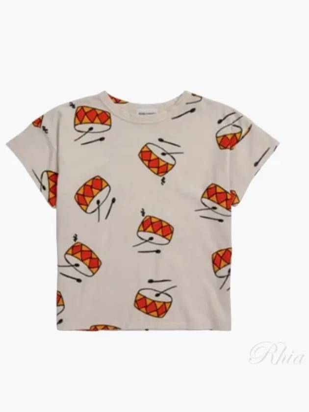 Kids short sleeve t shirt 124AC007 200 - BOBO CHOSES - BALAAN 1