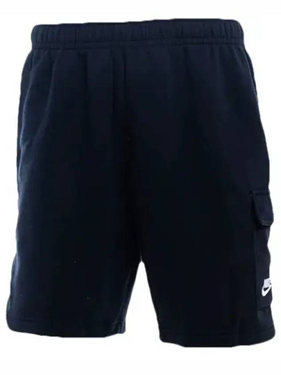 Sportswear Club Fleece Cargo Shorts Black - NIKE - BALAAN 2